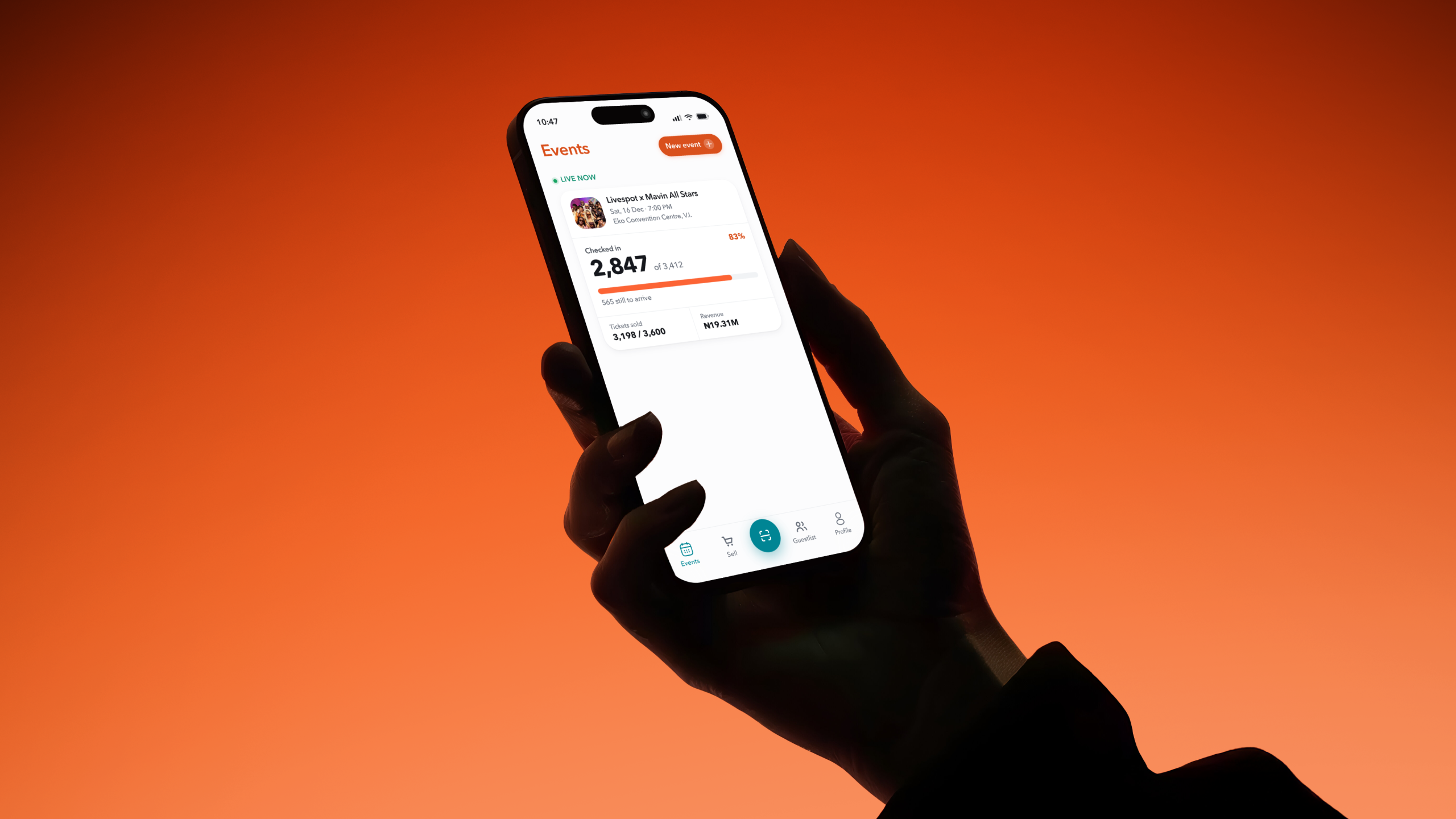 Tix africa organizer app